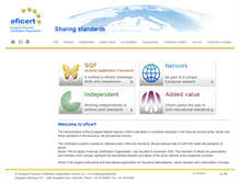 Tablet Screenshot of eficert.org